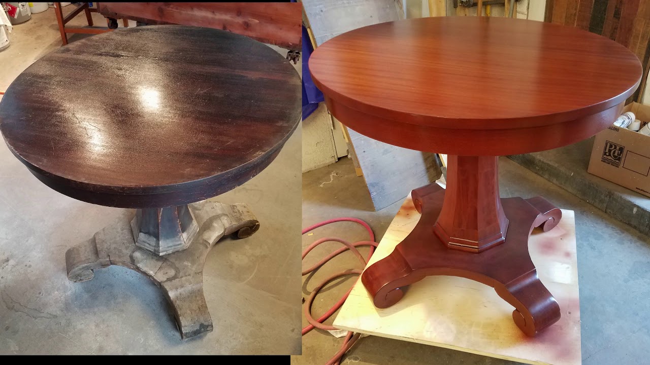 before and after Wooden Table